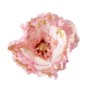 Large Flower Paper Decoration - Pink