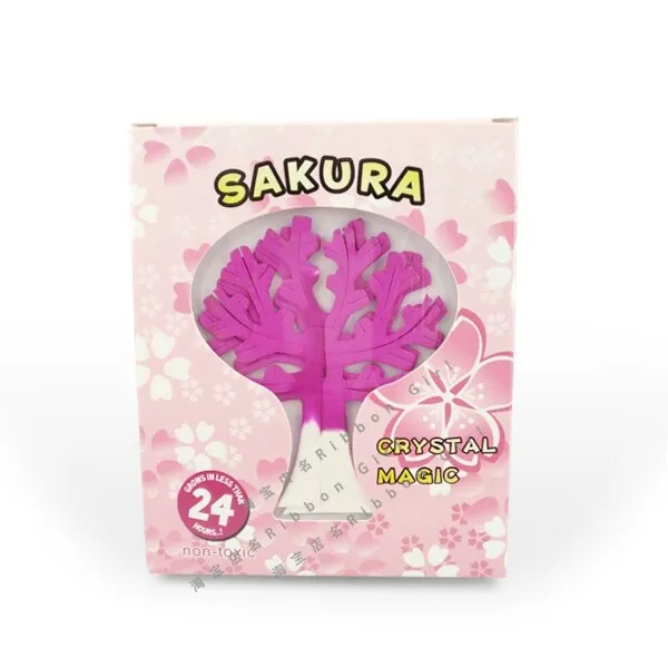 Magically Paper Sakura Crystal Cherry Blossom Magic Growing Tree