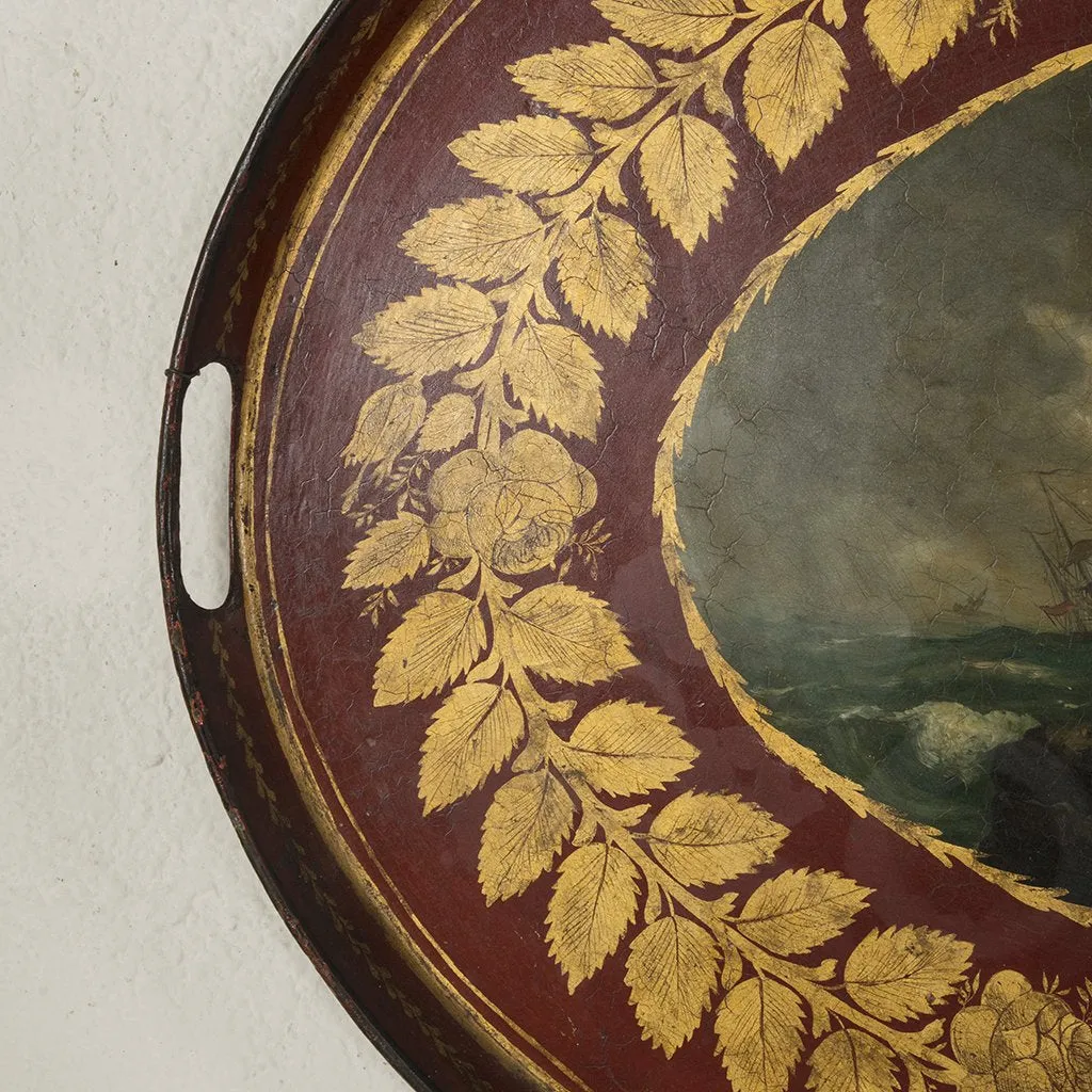 Napoleon III Tole Tray