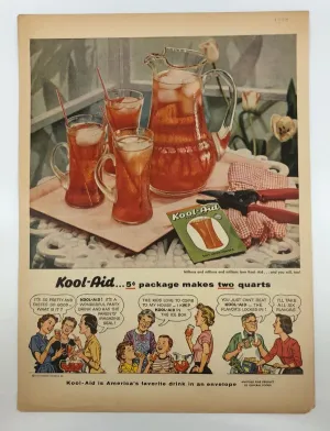 OP: Vintage Ad: Kool-Aid…5¢ package makes two quarts