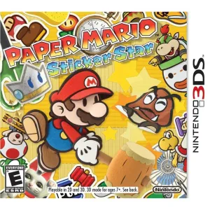 Paper Mario: Sticker Star - Nintendo 3DS