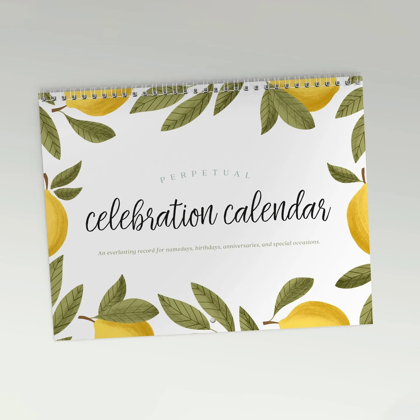 Perpetual Celebration Calendar | WS