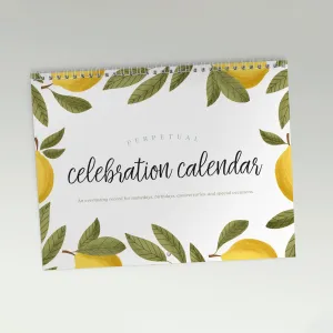 Perpetual Celebration Calendar | WS