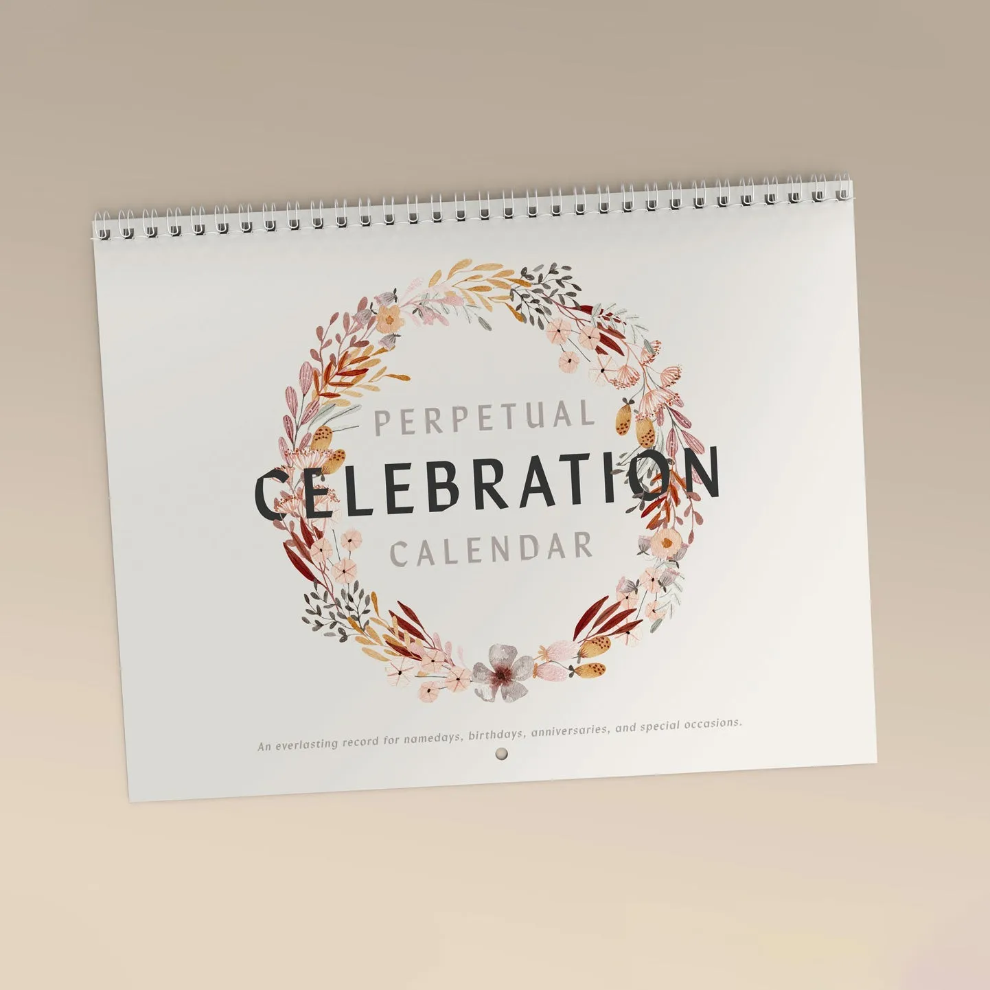 Perpetual Celebration Calendar | WS