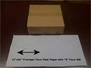 Premium Headrest Squares, 1000 per box