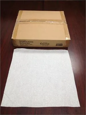 Premium Headrest Squares, 1000 per box