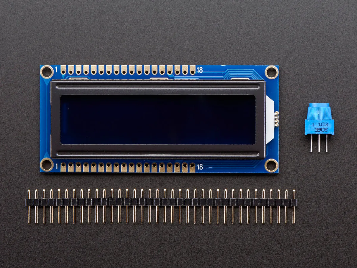 RGB backlight negative LCD 16x2   extras