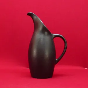 Royal Heager Stoneware Black Pitcher