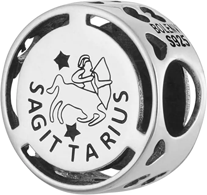 Sagittarius Zodiac Sign Bead Charm