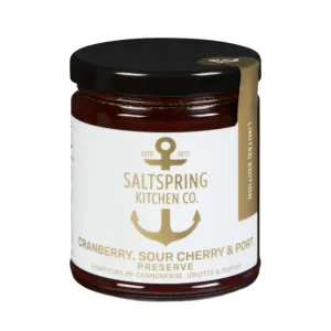 Saltspring Cranberry, Sour Cherry  Port