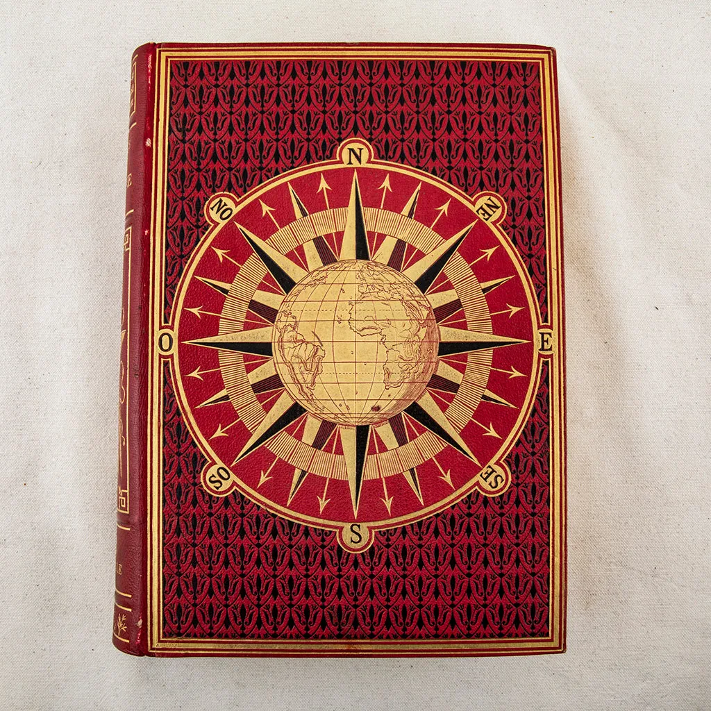 Set of Red and Gold Books