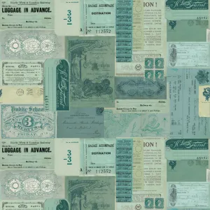 Tim Holtz - Palette Teal - Teal Ephemera, SHIPPING APRIL 2025