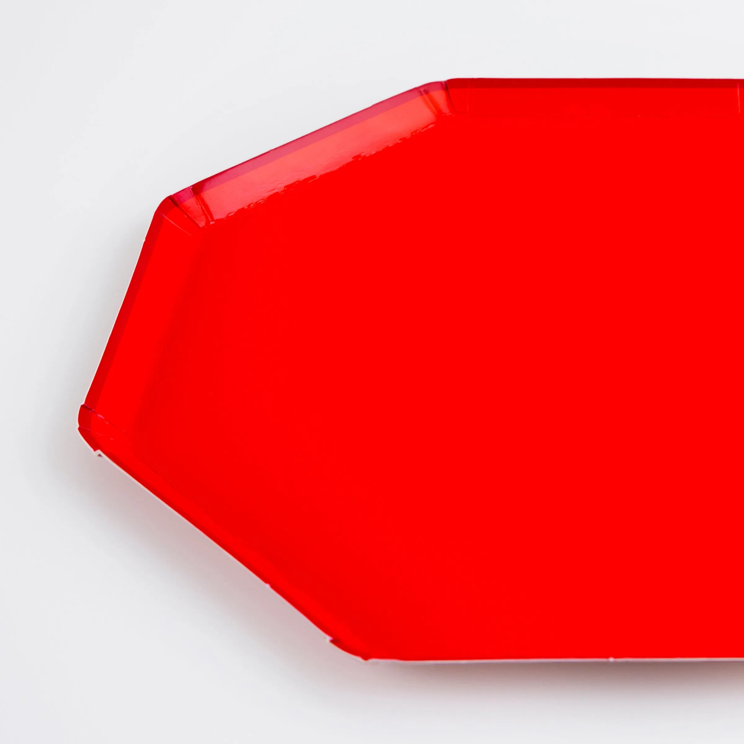 Tomato Red Side Plates (x 8)