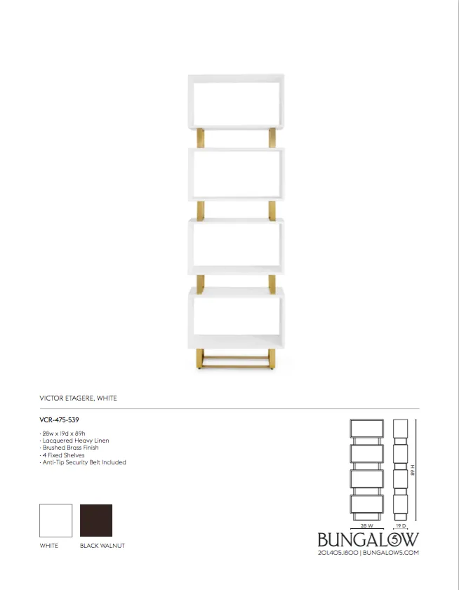 Victor Etagere Vanilla