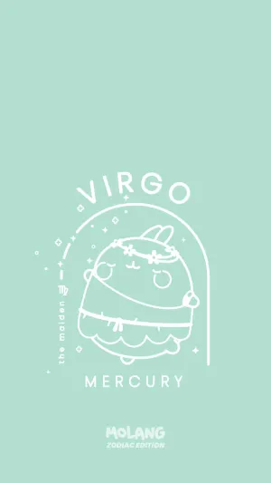 Virgo Wallpaper of Molang