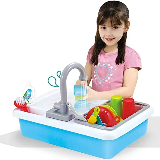 Wash Up Kitchen ELECTRIC DISH WATER Toy