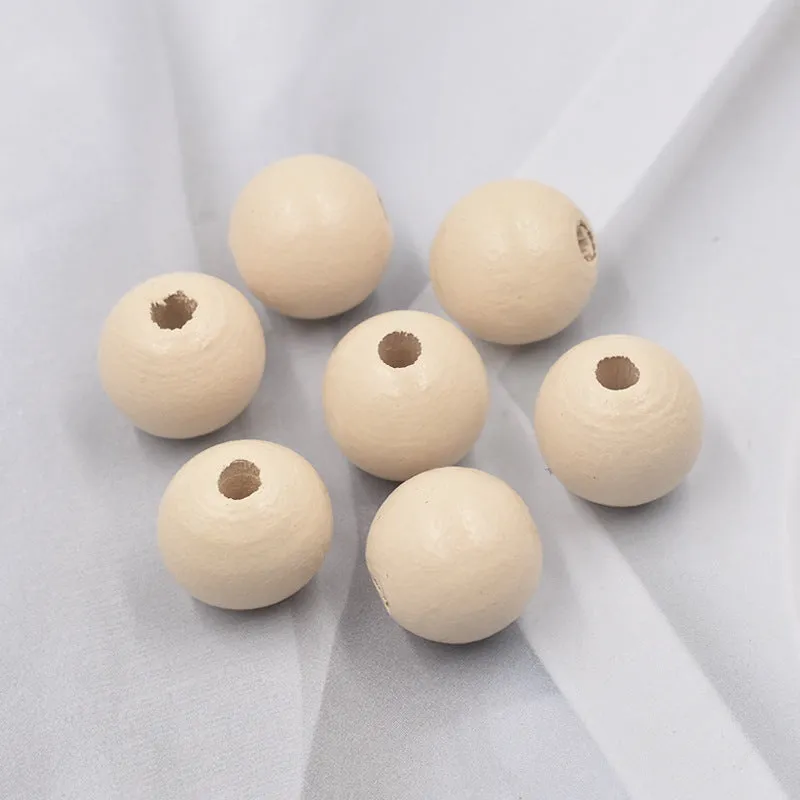 Wholesale 10PCS 16MM Colorful Hemu Wood Beads