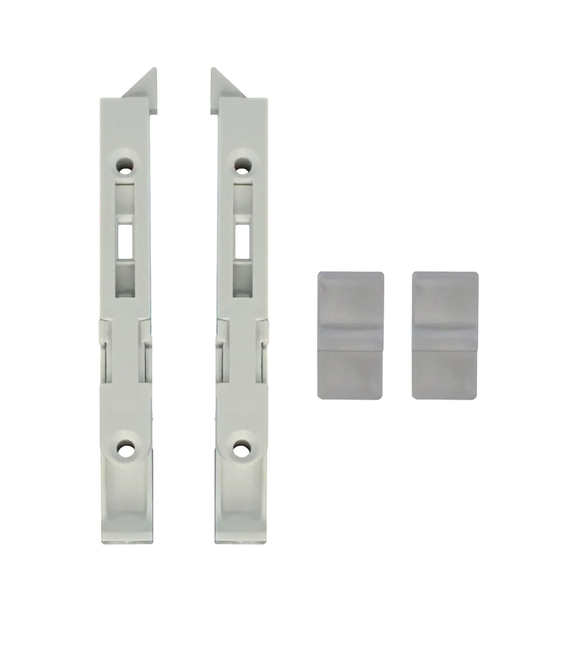 WRS 4-57/64" Internal Top Tilt Latch Set with Thumb Button - White