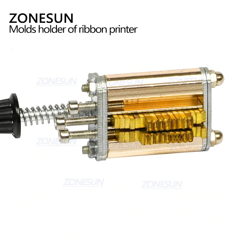 ZONESUN Mould Holder of Ribbon Printer DY8 HP241 Coding Device Heat Head