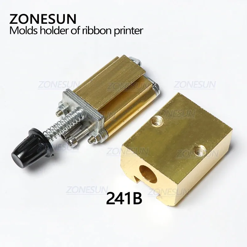 ZONESUN Mould Holder of Ribbon Printer DY8 HP241 Coding Device Heat Head